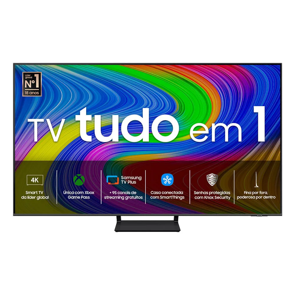 [Vip] Samsung Smart Tv 55&Quot; Qled 4k Q65d 2024, Modo Game, Tela Sem Limites, Design Slim, Visual Livre De Cabos, Alexa Built In